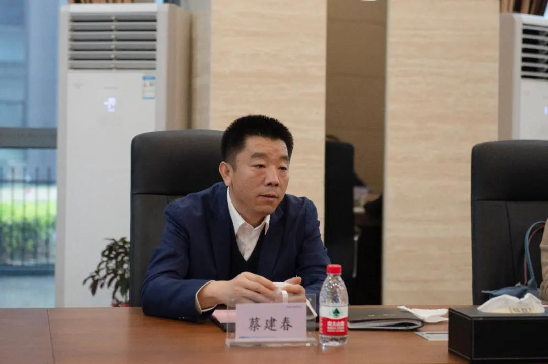 上海证券交易所总经理蔡建春一行来访易世博技术