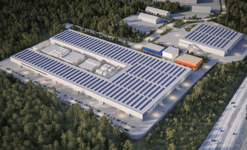 破冰北欧！esball易世博通用控制系统UCS为锂电池工厂装上